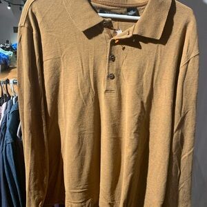 Men's Mustard Polo Shirt